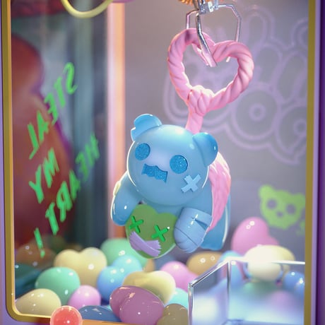【現品販売】ShinwooｘFINDING UNICORN(F.UN)「Baddy Bear Town：悪いクマの町」シリーズ