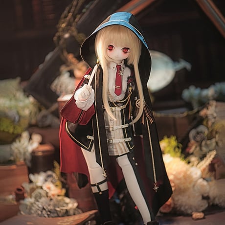 【予約販売：2024年5月以降 お届け予定】<期間限定特別価格+当店限定特典>TinyFox  MACOCOシリーズ 封印の魔導書 ジョシュア  1/4スケールMJDドール 【フルセット】