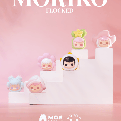 【予約販売：7月下旬～8月下旬 お届け予定】MoeDouble 森子moriko「花の世界ミニビース」シリーズ