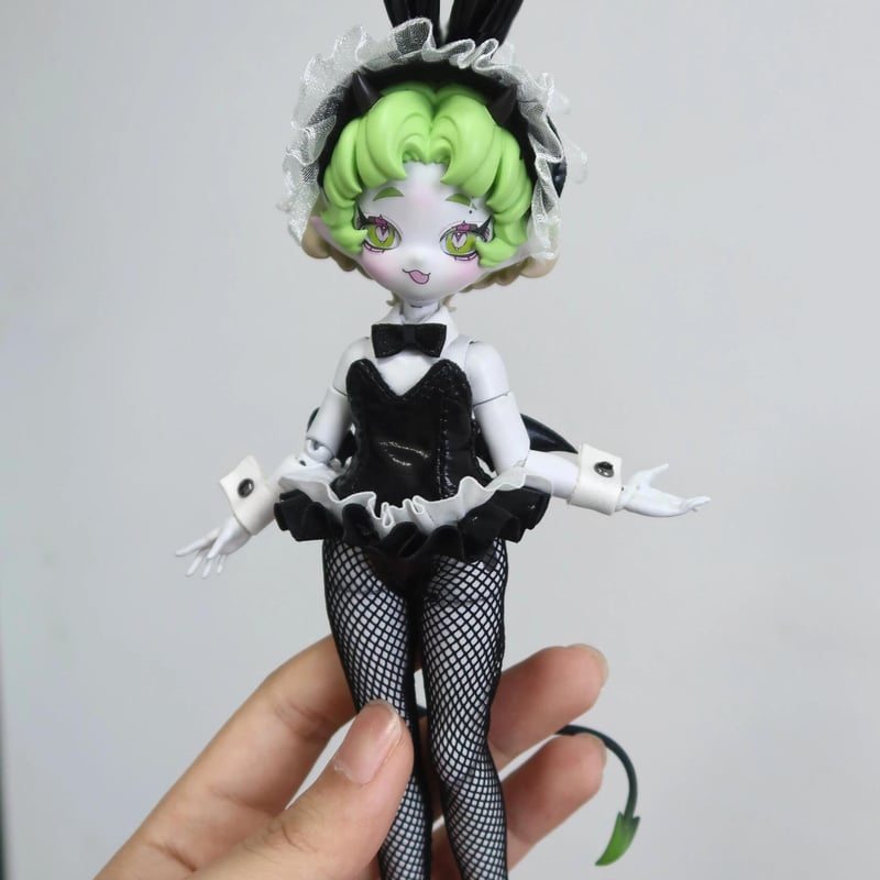 現品販売】CHUZTING「Cooze：悪魔角」小型ドール向け ドール用の服