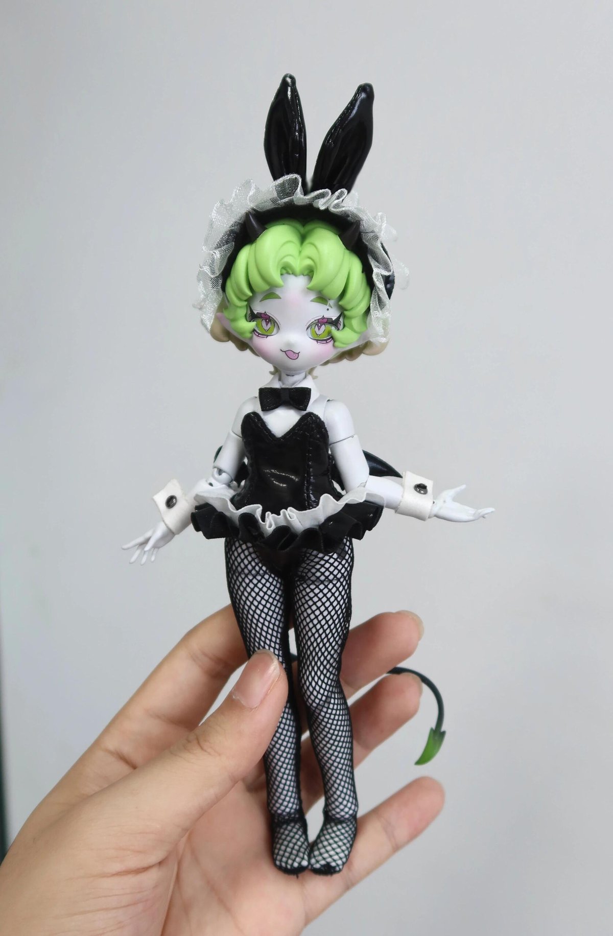 現品販売】CHUZTING「Cooze：悪魔角」小型ドール向け ドール用の服