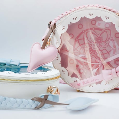 【予約販売：2026年6月~7月頃 お届け予定】WOWLOI「時序回音 x  KIKURA」ドリームキャッチャー風ドールバッグ【全2色・選び可能】