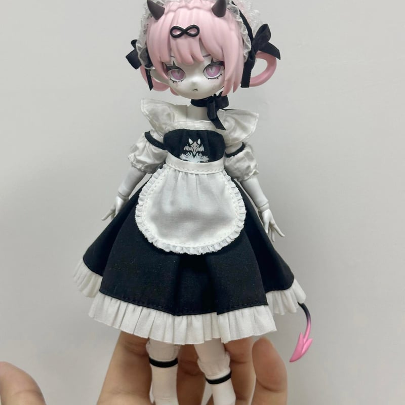 現品販売】CHUZTING「Cooze：悪魔角」小型ドール向け ドール用の服