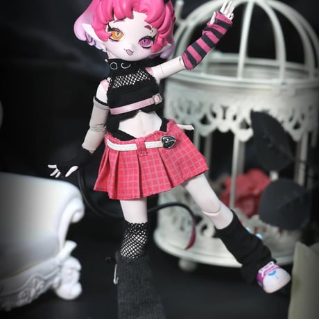 【現品販売】<数量限定>CHUZTING「Cooze：悪魔角」1/8スケール BJD単品ドール「色欲：色違いVer.」/「怠惰：色違いVer.」【フルセット】