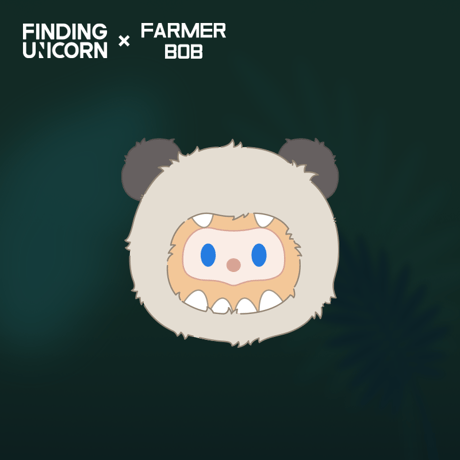 【現品販売】FINDING UNICORN x FARMER BOB 「MINI-Night Monster：ミニ怪奇ナイトツアーズ」 丸型ぬいぐるみ シリーズ