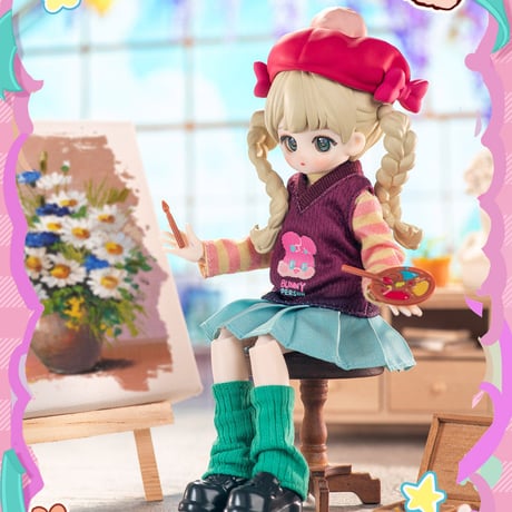 【予約販売｜3月頃 お届け予定】SIMONTOYS x NORMAL PUPPY 「パピーのカラフルクローゼット」1/12スケール BJDブランドドールシリーズ