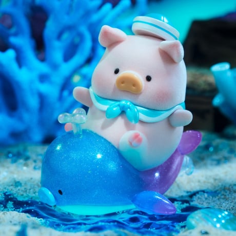 【予約販売：8月中旬  お届け予定】＜二次受付＞52TOYS TOYZEROPLUS × CICI’S STORY 子豚LULU 「OCEAN：海」トレーディングフィギュア シリーズ