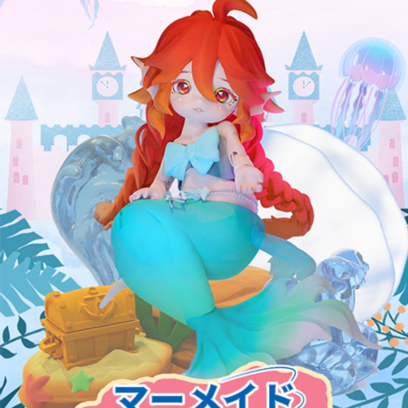 現品販売】LuckyDoll「マーメイド チュチュ」1/12スケールBJD