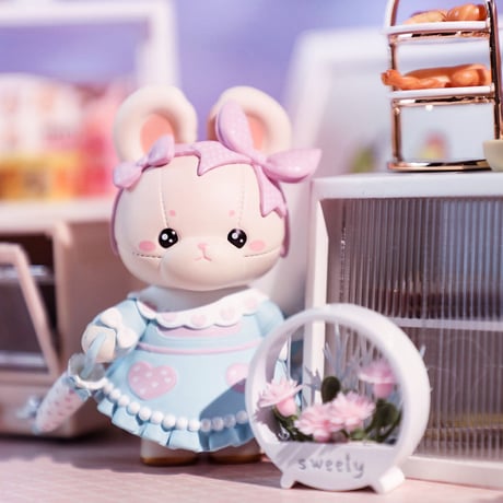 【予約販売：3月上旬～3月中旬 お届け予定】MOKIYATOY MOKIYA（モキヤ）ラビットガーデンシリーズ