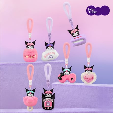 【現品販売】MarTUBE 「クロミ：Ｃhilling Time」 香りぬいぐるみストラップ シリーズ