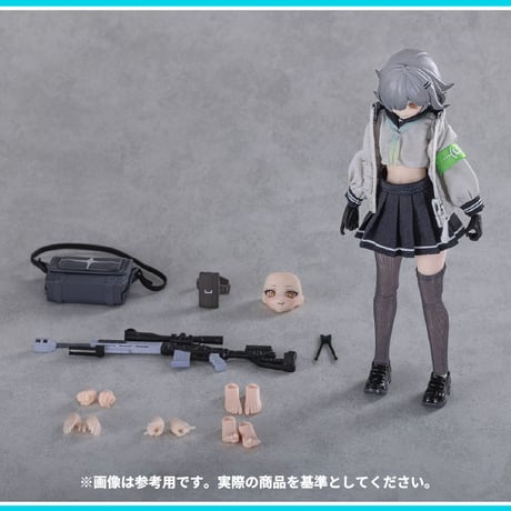 【現品販売】NEO EDEN TOYS「黒鉄レクイエム」MJDブランドドール 布製衣装アクションフィギュア シリーズ