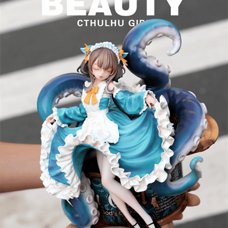 【予約販売：2026年7月 お届け予定】WEARTDOING 「クトゥルフ少女：ファントムブルー（青）」  【コレクションフィギュア】