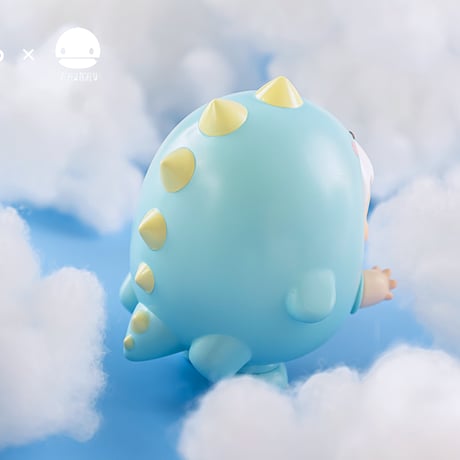 【期間限定・予約販売：7月中旬～7月下旬 お届け予定】Moriko x Pang Ngaew Little Dino【コレクションフィギュア】