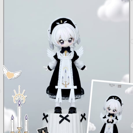 【現品販売】Unveiled Door「リトルキー設定集」BJDブラインドドールシリーズ
