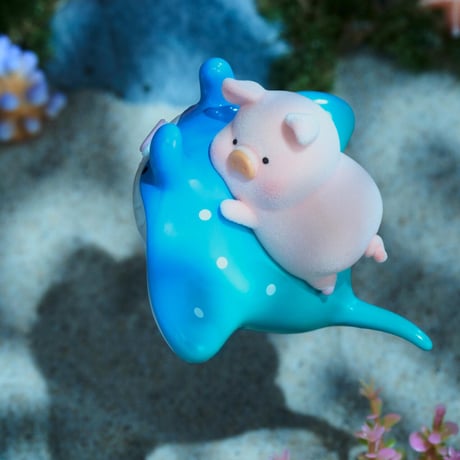 【予約販売：8月中旬  お届け予定】＜二次受付＞52TOYS TOYZEROPLUS × CICI’S STORY 子豚LULU 「OCEAN：海」トレーディングフィギュア シリーズ
