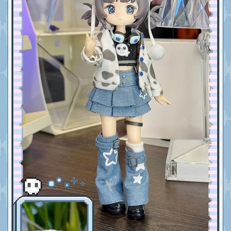 【現品販売】自由主張スタジオ「WELCOME GIRLS：デジタルペットの仮想世界」BJDブラインドドールシリーズ