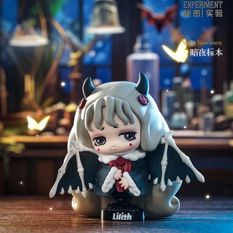 【予約販売：11月中旬～11月下旬 お届け予定】52TOYS x Silent Caste Lilith (リリス) 「Secret Experiment：秘密実験」トレーディングフィギュア シリーズ