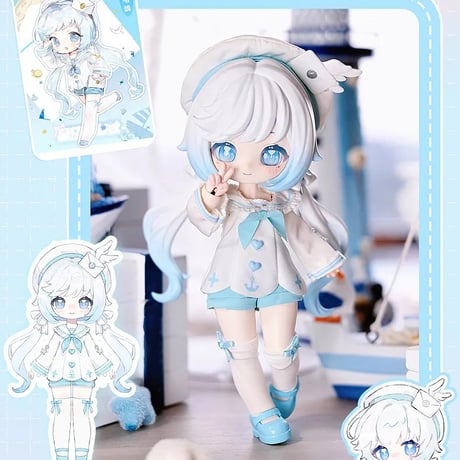 【予約販売：2026年8月～9月頃 お届け予定】<通常受付>絮夢町 「星夢スウィートハート社」1/12スケールBJDブラインドドールシリーズ