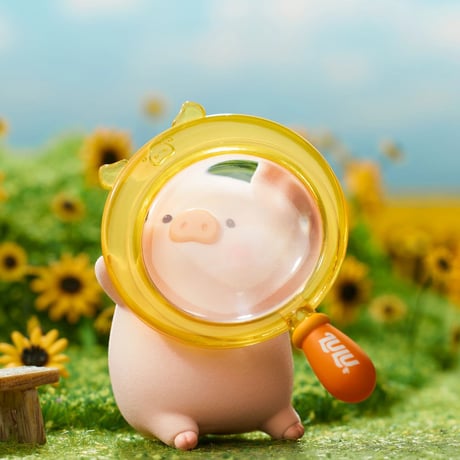 【予約販売：6月下旬～7月中旬  お届け予定】52TOYS TOYZEROPLUS × CICI’S STORY 子豚LULU 「Travel：一緒に旅行」シリーズ