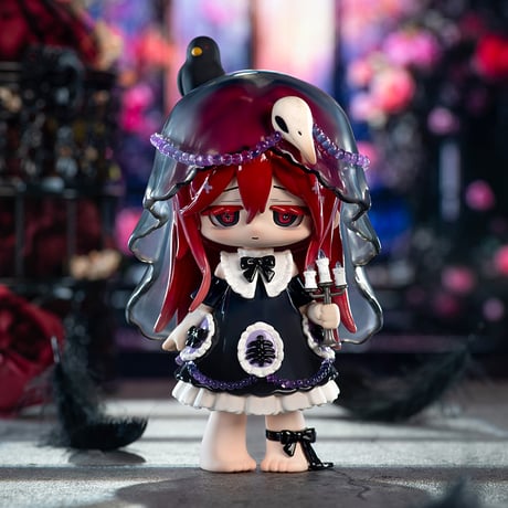【現品販売】次元界TOY(WAN LE XUN CHAO) Missy(ミッシー)「カラス楽園」 トレーディングフィギュア シリーズ