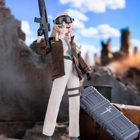 【現品販売】NEO EDEN TOYS「黒鉄レクイエム」MJDブランドドール 布製衣装アクションフィギュア シリーズ