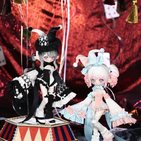 【予約販売｜7月下旬～8月下旬 お届け予定】PENNY'S BOX「ペニーズワードローブ：ドリームカーニバルナイト」小型ドール向け ドール用の服 6点セット【全2種類・選び可能】