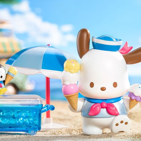 【予約販売：2月中旬～3月中旬 お届け予定】TOPTOY x サンリオ(SANRIO)「ポチャッコ：ホリデービーチ」シリーズ