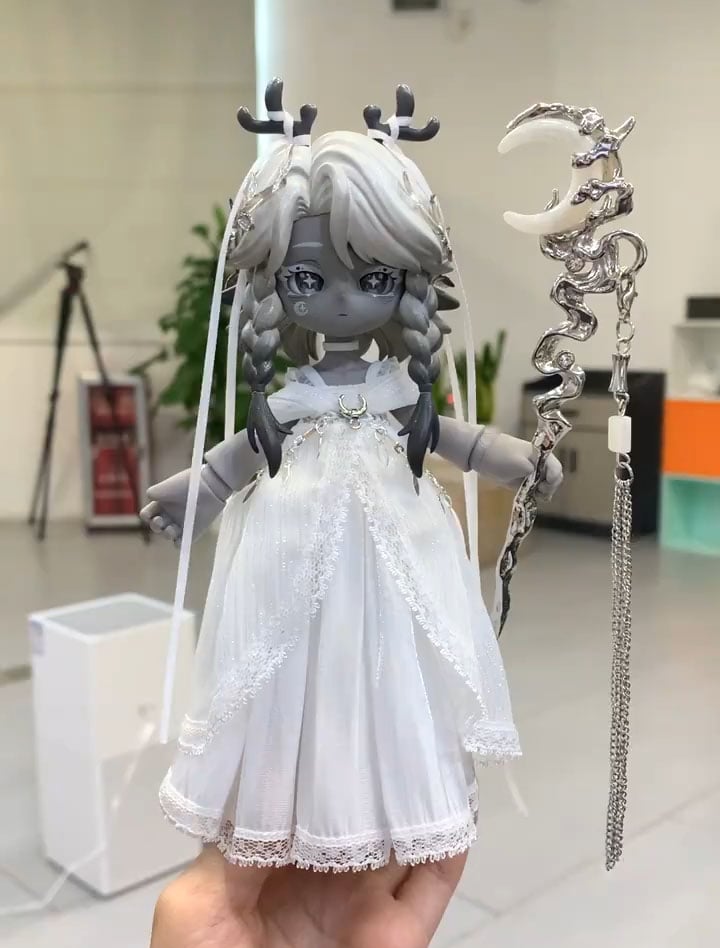ルナに捧ぐ for moon月下鹿鳴bjd ドール　ブラインドドール色違う 現品販売】合玩文化「ルナに捧ぐ」単品ドール「月下鹿鳴」 【フル