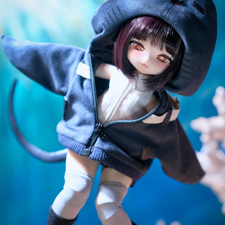 【予約販売：2024年11月以後 お届け予定】＜当店限定特典付け＞TinyFox オニイトマキエイ 毒香 1/6スケールMJDドール <新ボディ採用>【フルセット】
