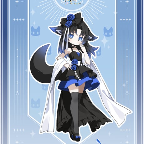 【現品販売】＜数量限定＞桜画集スタジオ「異象重構：キツネ (色違いVer.)『星落』」単品ドール＜フルセット＞