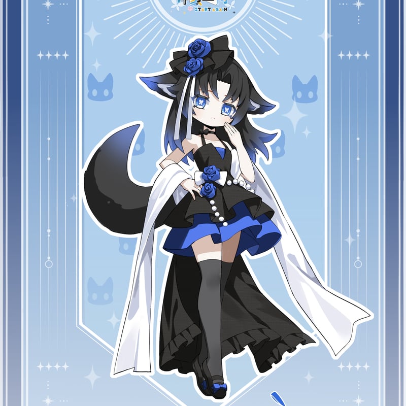 現品販売】＜数量限定＞桜画集スタジオ「異象重構：キツネ (色違いVer