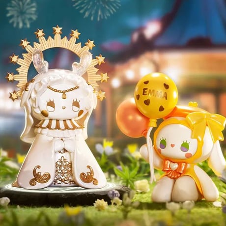 【予約販売：6月下旬～7月中旬 お届け予定】MJ STUDIO EMMA (エマ) XLサイズ「秘境の森：真夜中のマーケット」シリーズ