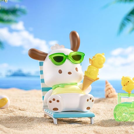 【予約販売：2月中旬～3月中旬 お届け予定】TOPTOY x サンリオ(SANRIO)「ポチャッコ：ホリデービーチ」シリーズ