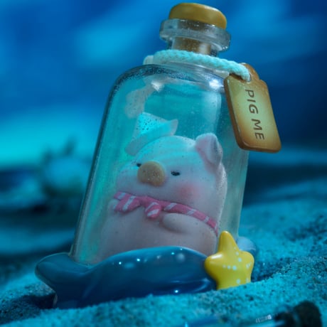 【予約販売：8月中旬  お届け予定】＜二次受付＞52TOYS TOYZEROPLUS × CICI’S STORY 子豚LULU 「OCEAN：海」トレーディングフィギュア シリーズ