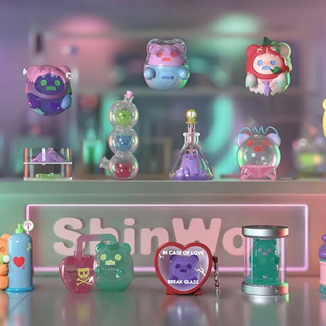 【現品販売】ShinwooｘFINDING UNICORN(F.UN)「愛の実験室」シリーズ