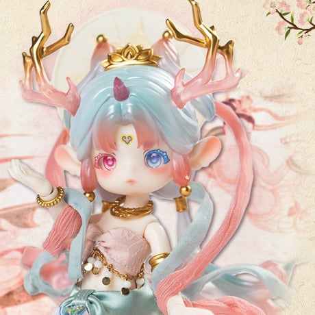 【現品販売】〈公式特典付け〉PENNY'S BOX「ANTU(アンティーユ)：呦呦鹿鳴～中国敦煌九色鹿～」BJDブラインドドール シリーズ