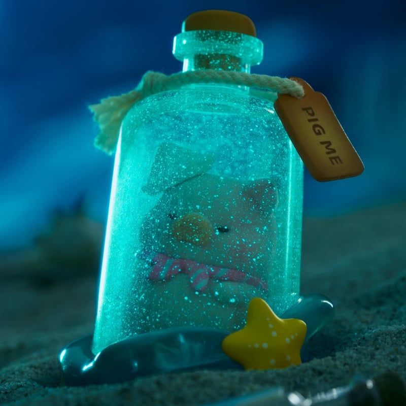 Luuちゃん コンパクト Amazon | 52TOYS BLINDBOX CiCiLu Ocean Messenger「海の小さな