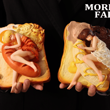 【予約販売：11月 お届け予定】WeArtDoing Sleeping Beauty-Morning Fairies-Sausage&Egg「朝食の妖精： バナナとアイストースト」