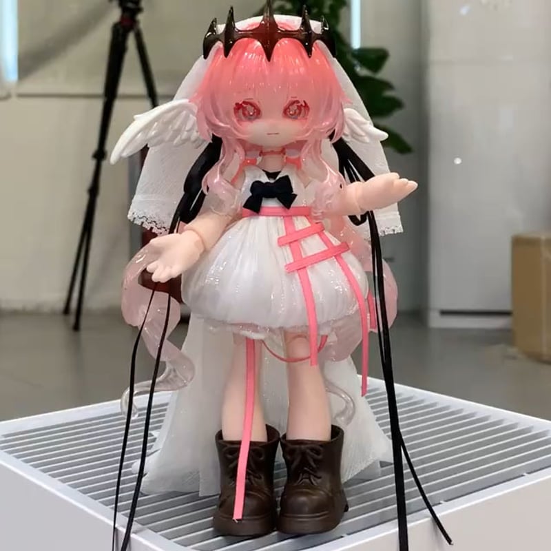 現品販売】<数量限定>合玩文化「ルナに捧ぐ」単品ドール「水中月」(青