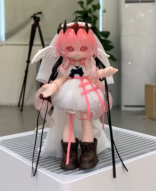 現品販売】<数量限定>合玩文化「ルナに捧ぐ」単品ドール「水中月」(青