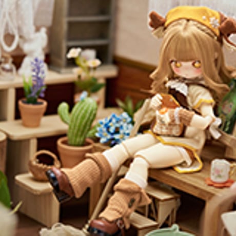 【予約販売：2024年12月以後 お届け予定】＜当店限定特典付け＞TinyFox 林中の小鹿 デイリー 1/6スケールMJDドール <新ボディ採用>【フルセット】