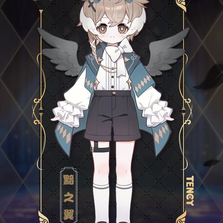 【予約販売：2026年5月～6月頃 お届け予定】<まとめ購入限定特別価格>TENCYスタジオ「光と影：闇の翼」期間限定受付単品ドール＜フルセット＞