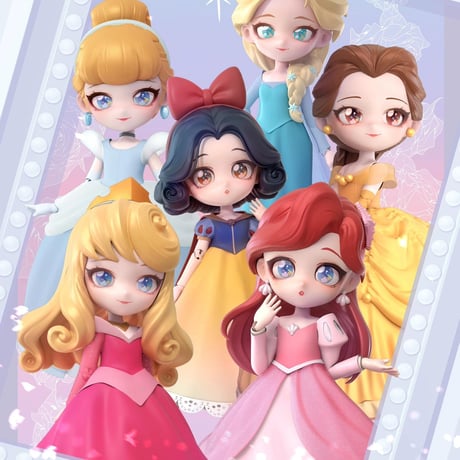 【予約販売：3月中旬～4月中旬 お届け予定】MORSTORM ディズニープリンセス 1/12スケール BJD球体関節ドール シリーズ【全6種類・選び可能】