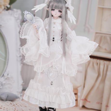 【予約販売｜5~6月頃 お届け予定】COME4FREE 「MINTY：霧羽の詩」 植毛タイプ BJDブランドドールシリーズ