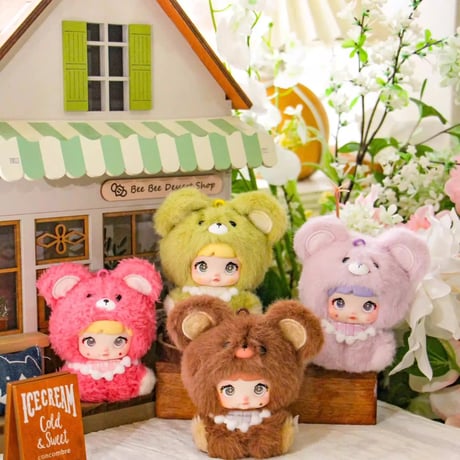 【現品販売】ITOYS 「NOMMI： ミちゃんのお迎えハウス」ぬいぐるみ シリーズ