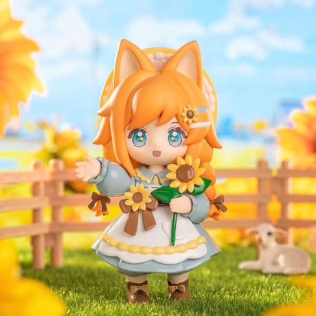 【予約販売：7月中旬~8月上旬 お届け予定】SIMONTOYS NINIZEE(ににちゃん)「花の秘境」トレーディングフィギュア シリーズ