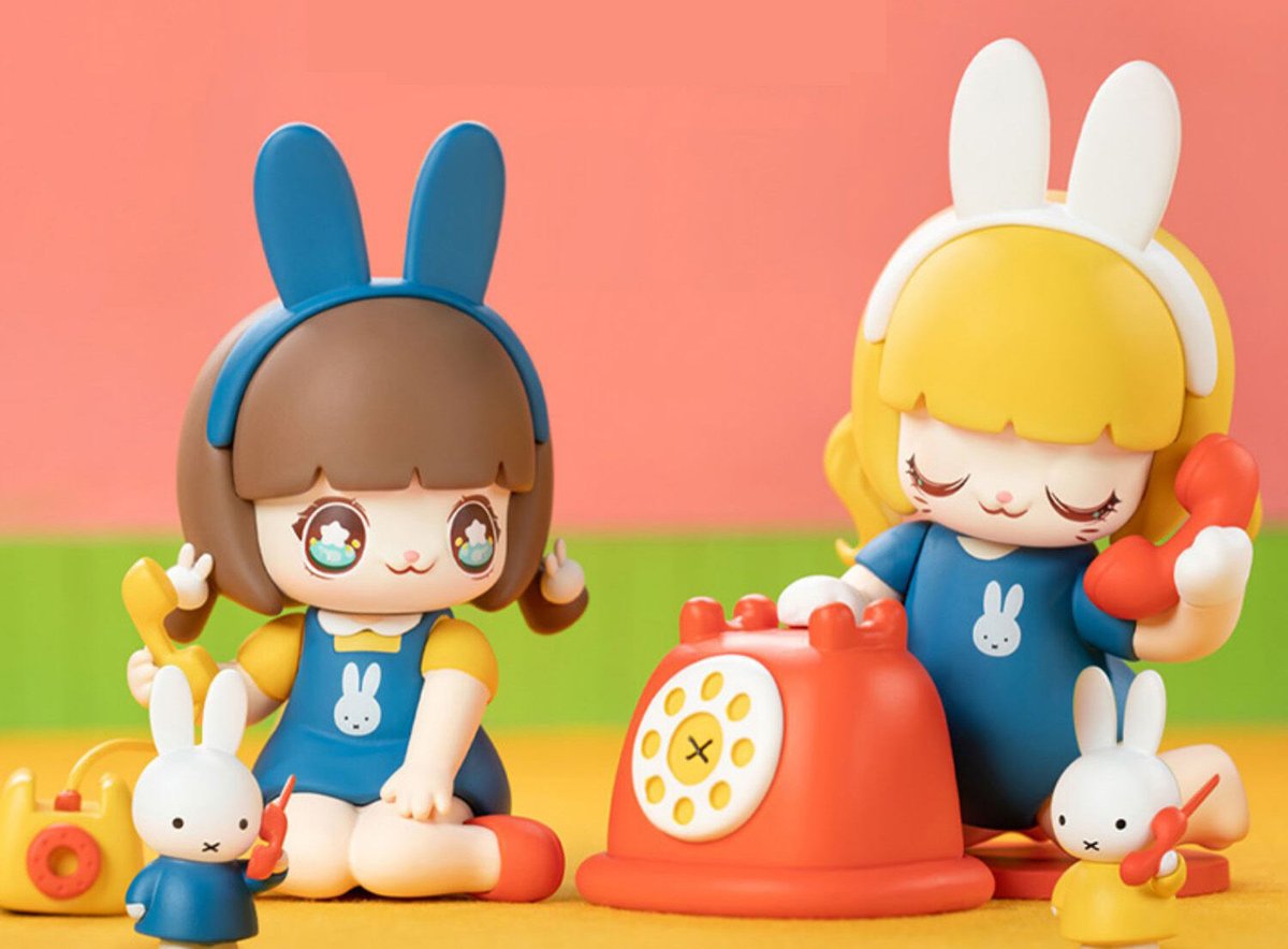 予約販売：9月下旬～10月下旬 お届け予定】52TOYS KIMMY&MIKI x Miff