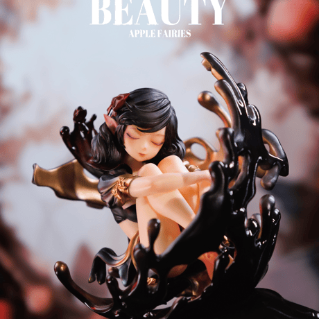 【予約販売：2025年9月中 お届け予定】WeArtDoing Sleeping Beauty-Apple Fairies-Black「眠れる魔法： 林檎の姫・幽なる森の秘境(黒)」