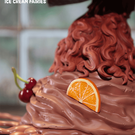 【現品販売】WEARTDOING 「アイスクリームの精霊：チョコレート」  【コレクションフィギュア】