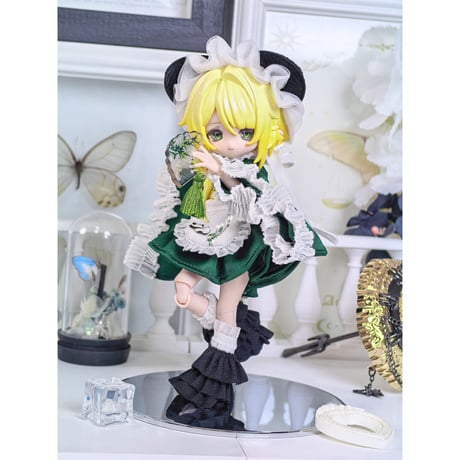 【予約販売｜6月中旬～7月中旬 お届け予定】幾何造物 「新中華スタイル」小型ドール向け ドール用の服 4・5点セット【全3種類・選び可能】